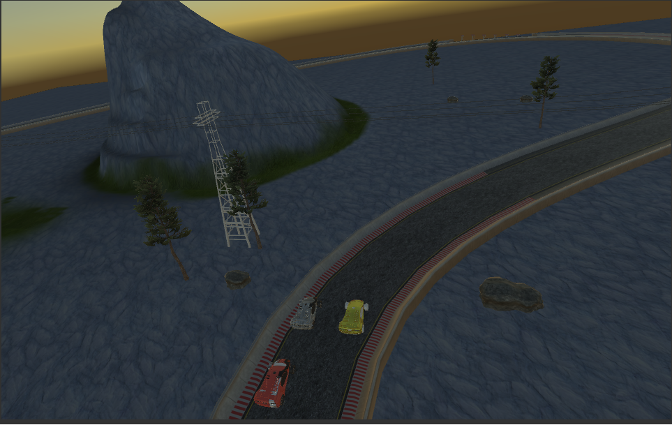 3D Cars Simulator Project