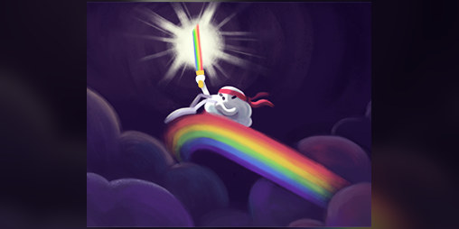 Cover image for Rainbow Sword