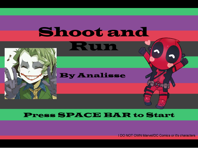 Shoot and Run (Work in Progress)
