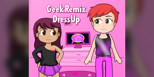 Cover image for Stacy & Mari Dress Up (GeekRemix Fan Game)