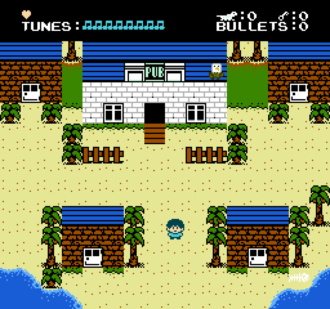 Screenshot 3 for Jim & Dill - The Legend of Weed N' Stiff (NES ROM)