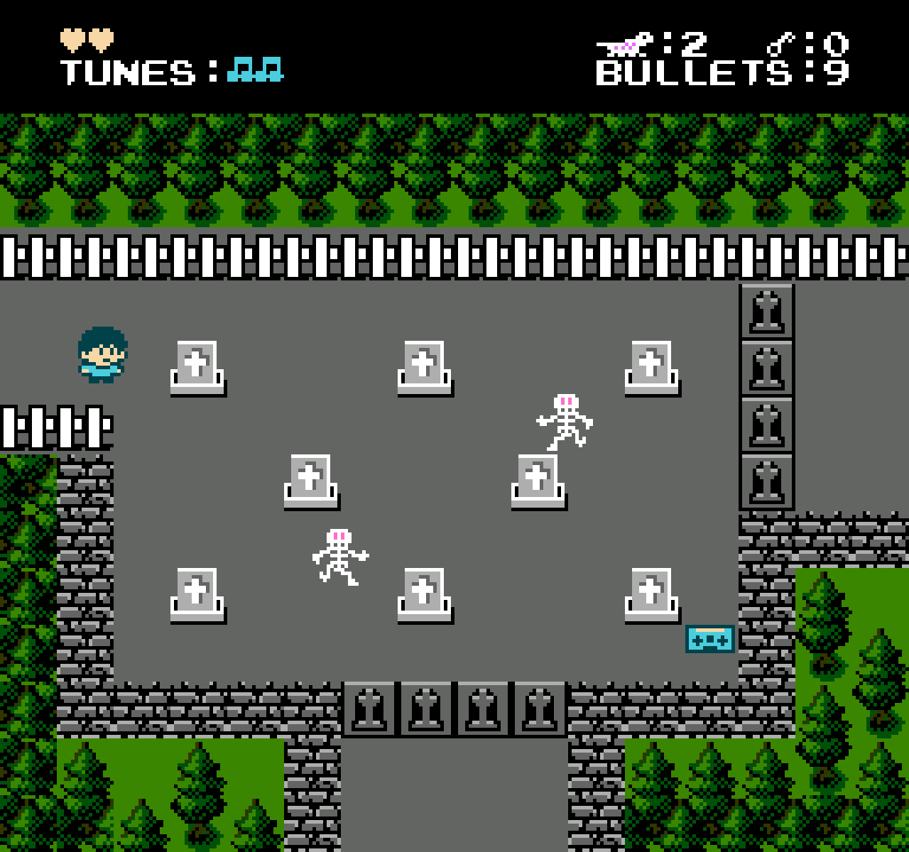 Screenshot 4 for Jim & Dill - The Legend of Weed N' Stiff (NES ROM)