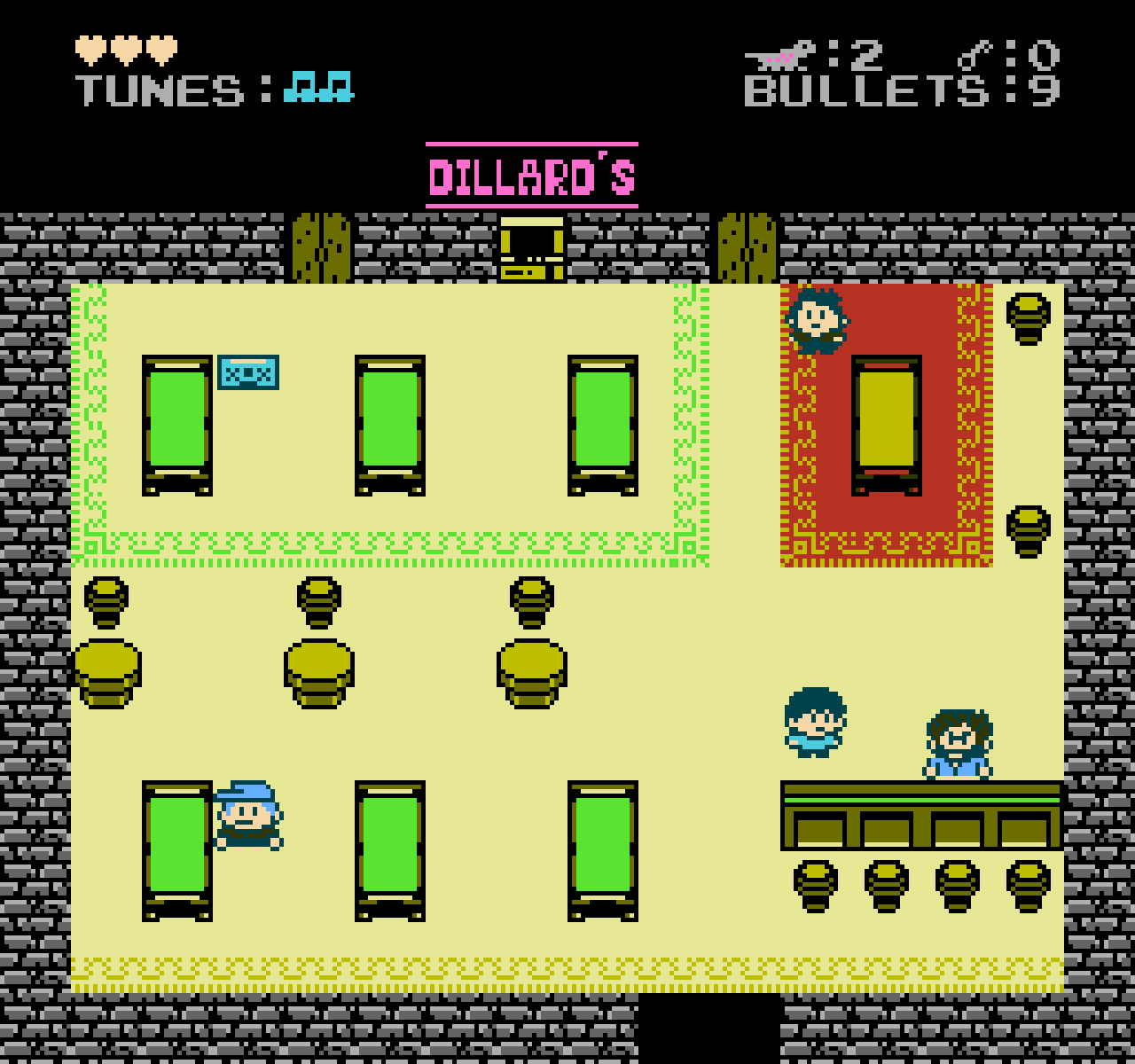 Screenshot 12 for Jim & Dill - The Legend of Weed N' Stiff (NES ROM)
