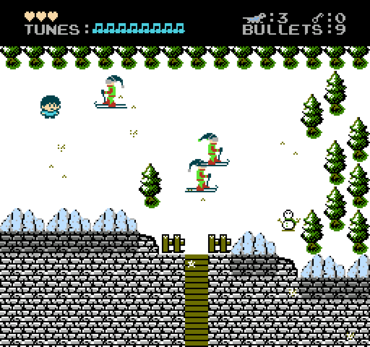 Screenshot 5 for Jim & Dill - The Legend of Weed N' Stiff (NES ROM)
