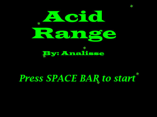 Acid Range (Work in Progress)