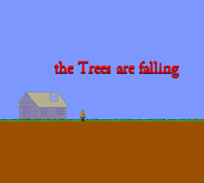 Cover image for The Trees Are Falling
