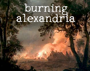 burning alexandria
