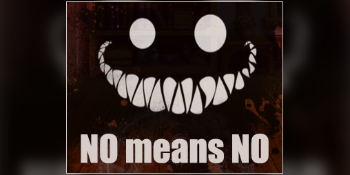 Cover image for NO means NO