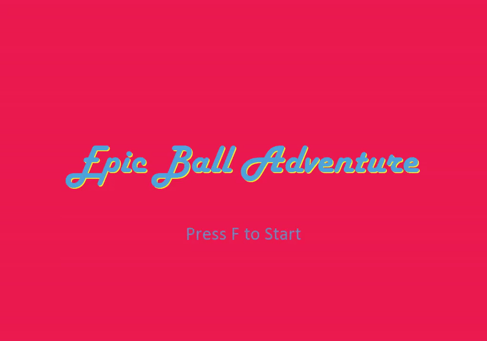 Epic Ball Adventure - Prototype