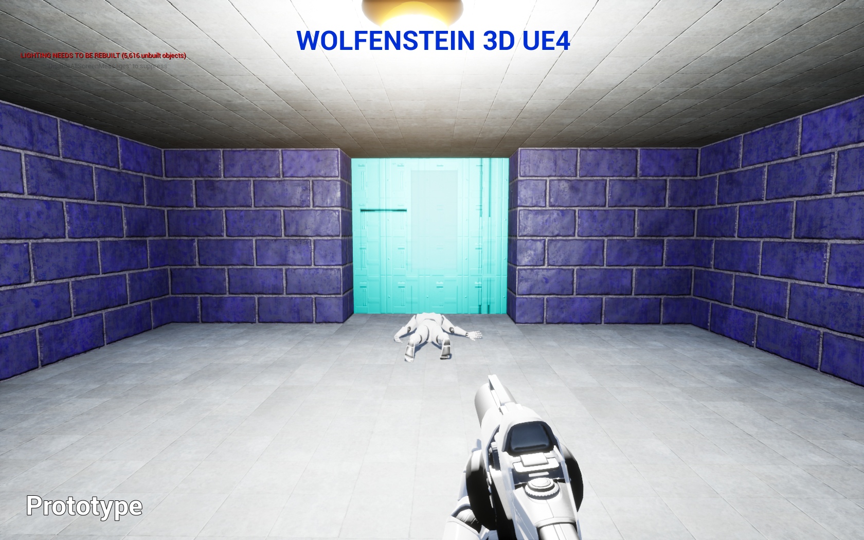 Wolfenstein 3D UE4 Prototype by Indie Box