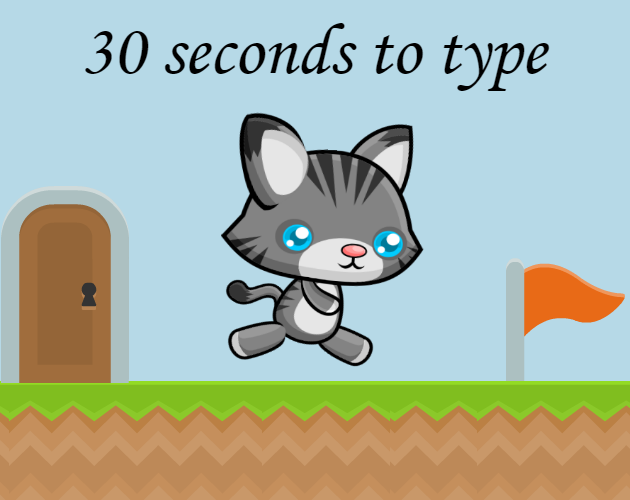 Cover image for 30 seconds to type