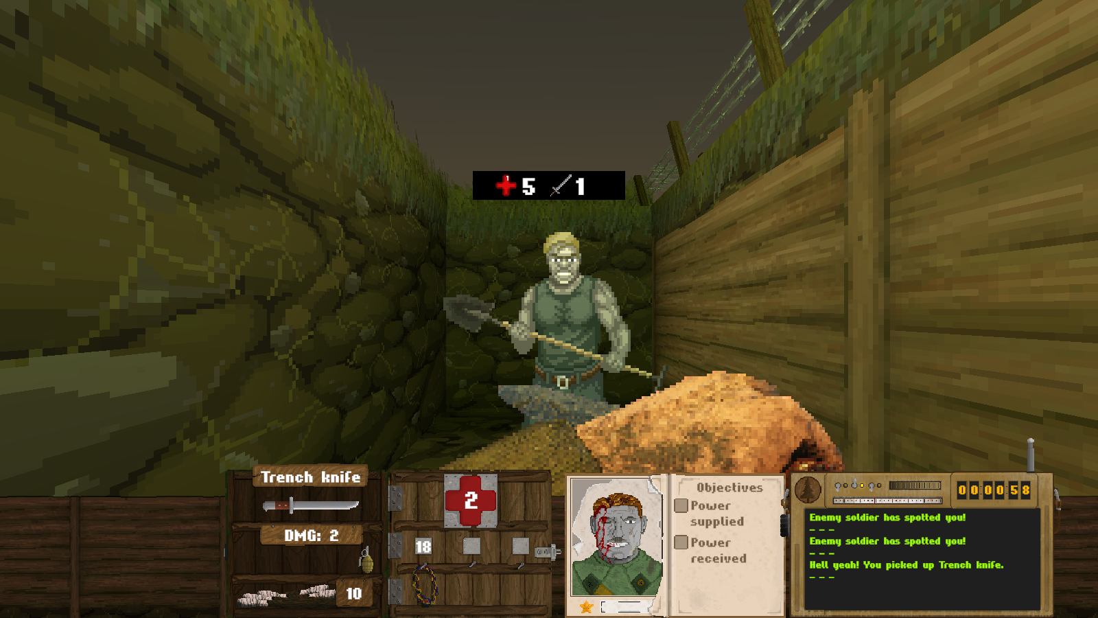 Public version 0.08 released! - RASKOPNIK: The Trench Warrior by myacty,  Magmich, spdidi2010, deathdeathdeath