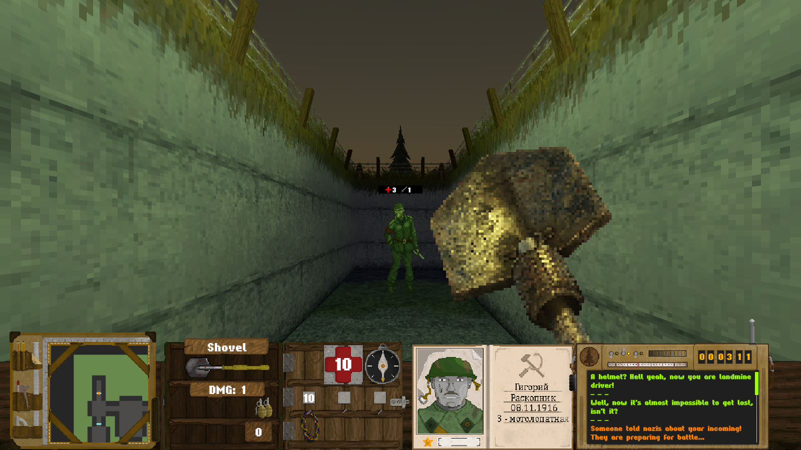 Public version 0.08 released! - RASKOPNIK: The Trench Warrior by myacty,  Magmich, spdidi2010, deathdeathdeath