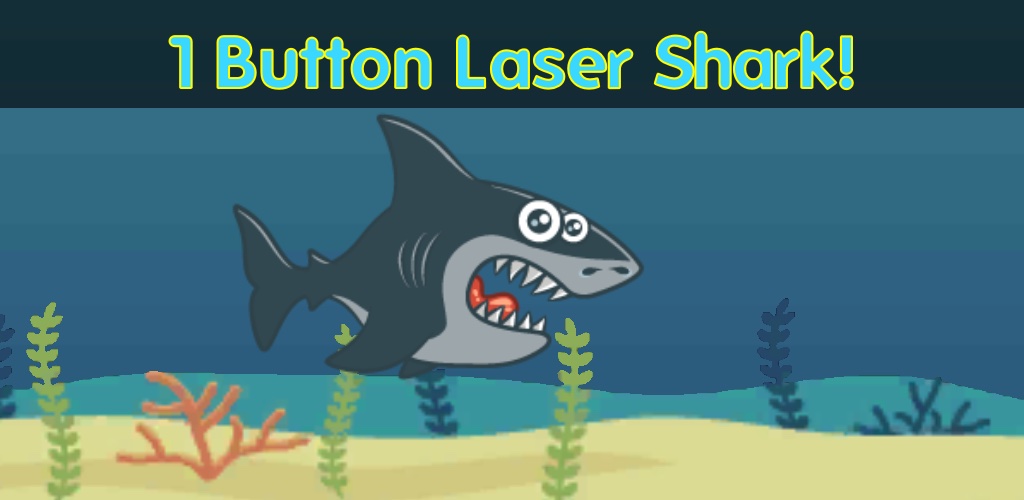 One Button Laser Shark by Burning Neuron Interactive