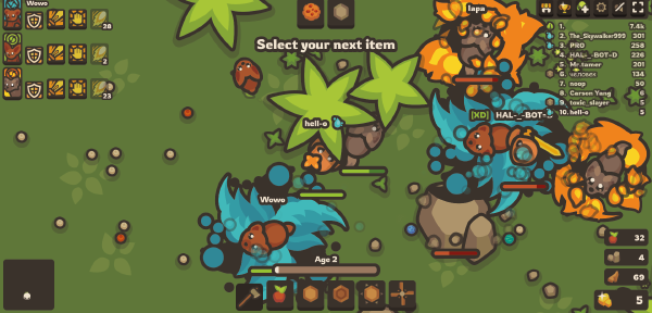 TAMING.IO free online game on