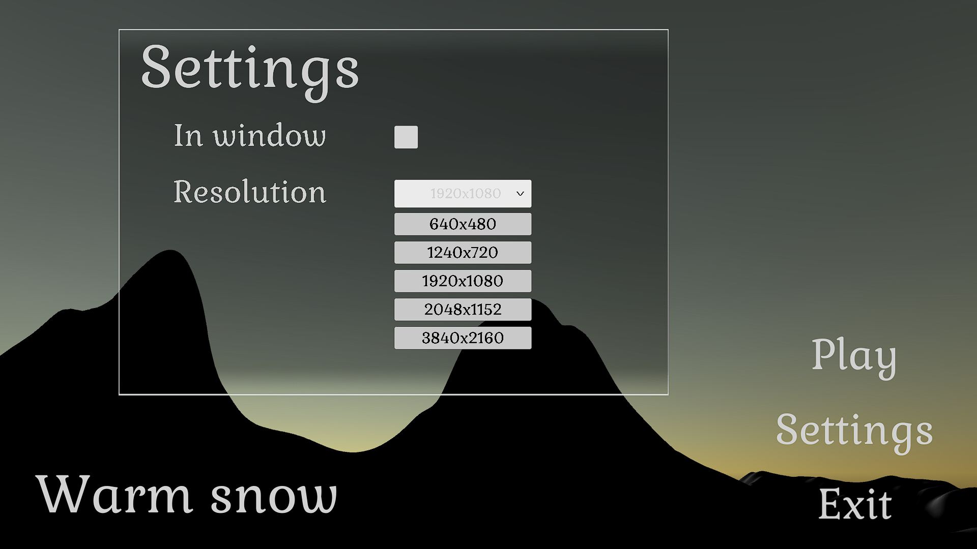 WarmSnow download the new version
