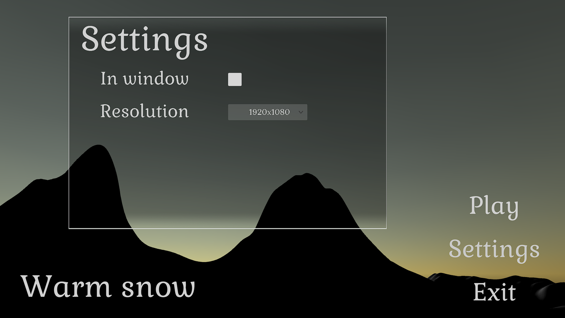 free instals WarmSnow