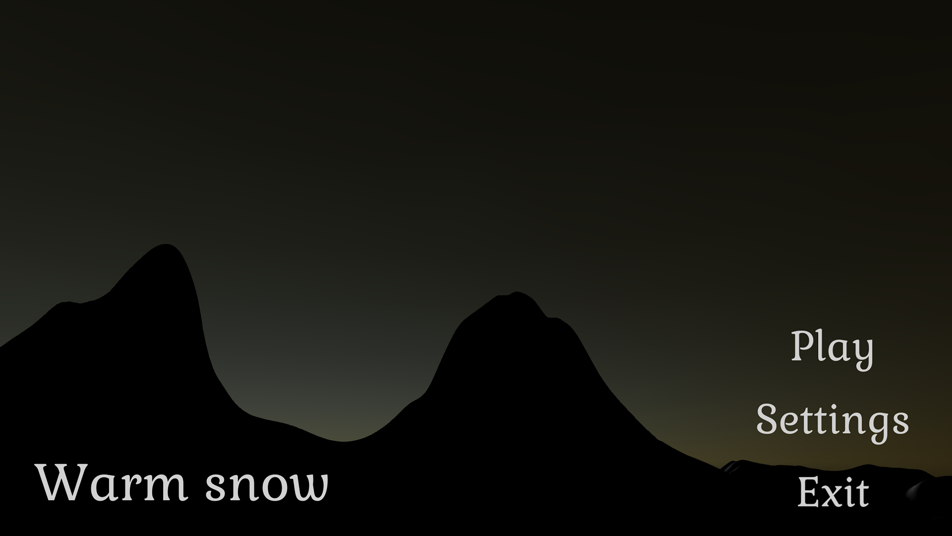 download the new version WarmSnow