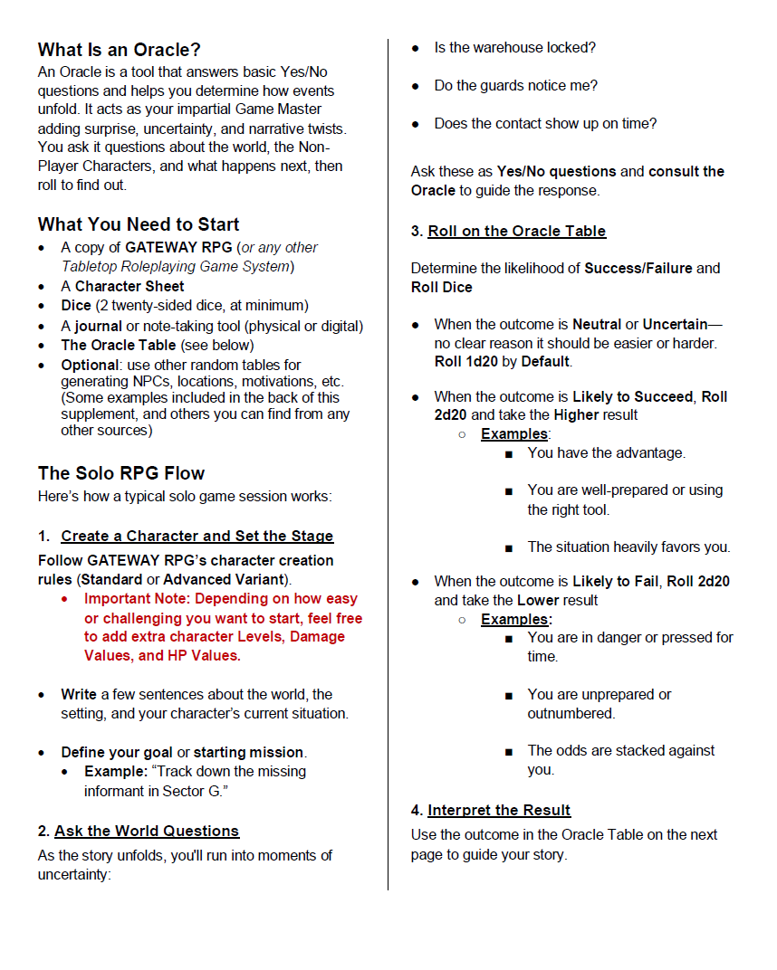 Screenshot 10 for GATEWAY RPG: The Free d20 Tabletop Roleplaying Game