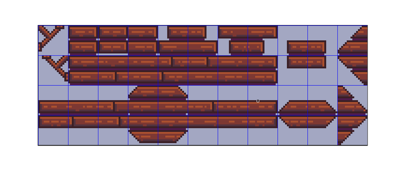 STYLED pixel art wood planks tileset by iPixl