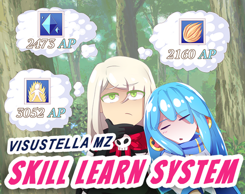 Skill Learn System plugin for RPG Maker MZ by VisuStellaMZ
