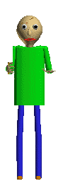 baldi bsics but don't have a ruler by The dee dee modder