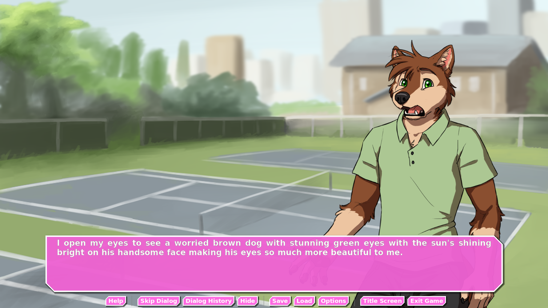Screenshot 3 for Just Friends - Visual Novel