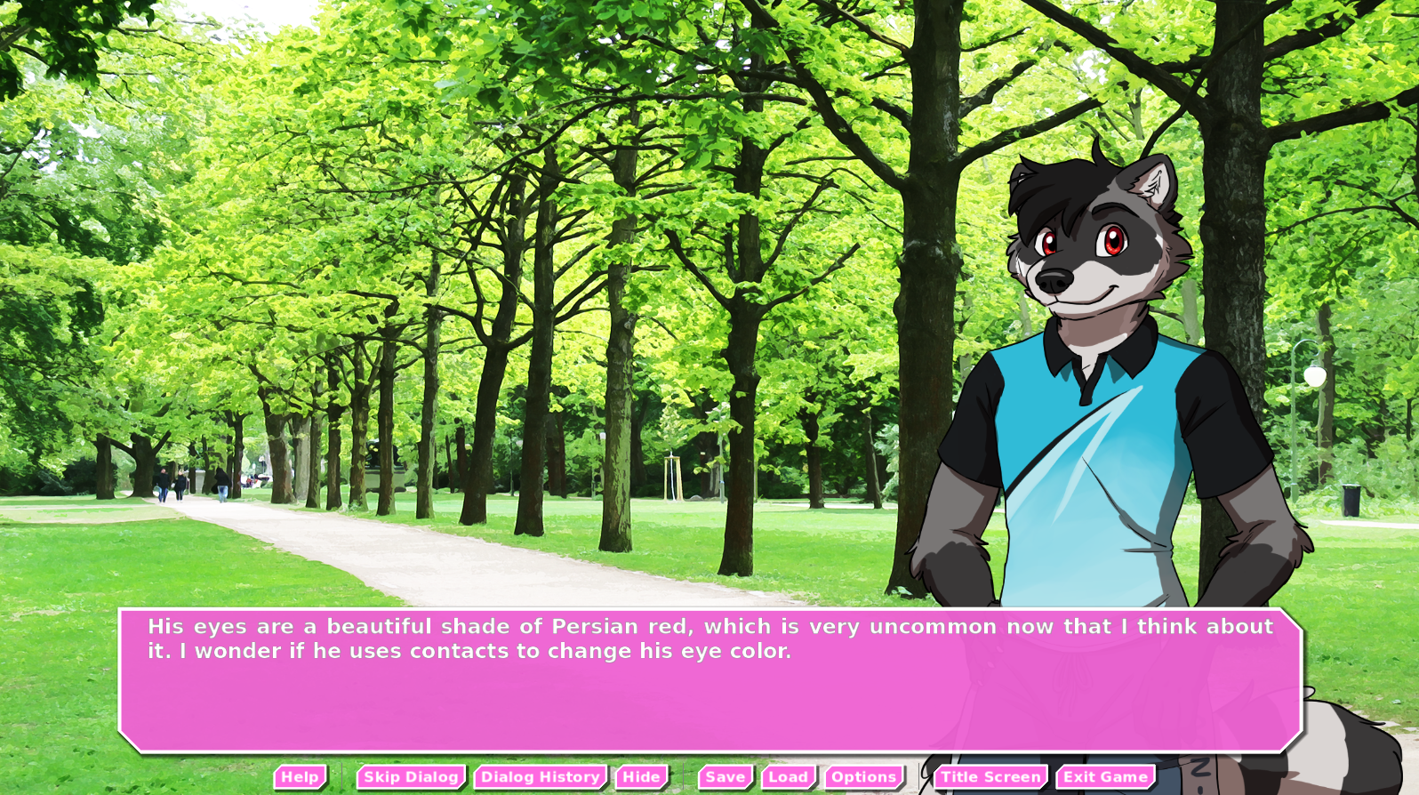 Screenshot 5 for Just Friends - Visual Novel