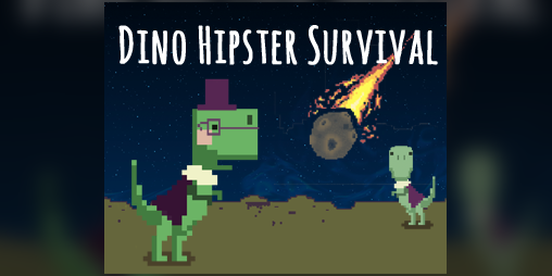 Cover image for Dino Hipster Survival