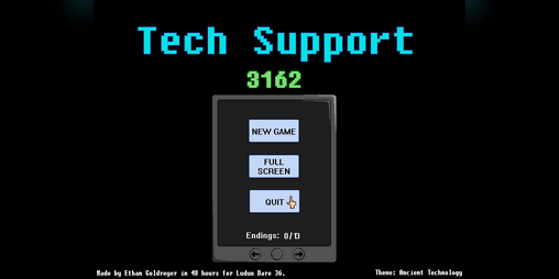 Cover image for Tech Support, 3162