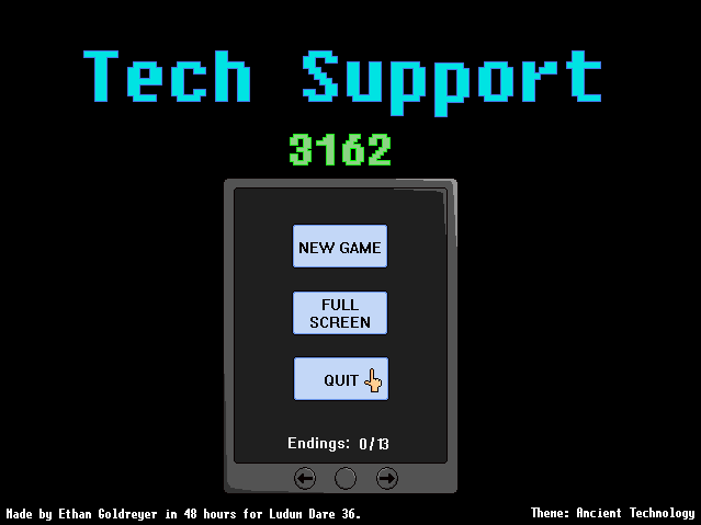 Cover image for Tech Support, 3162