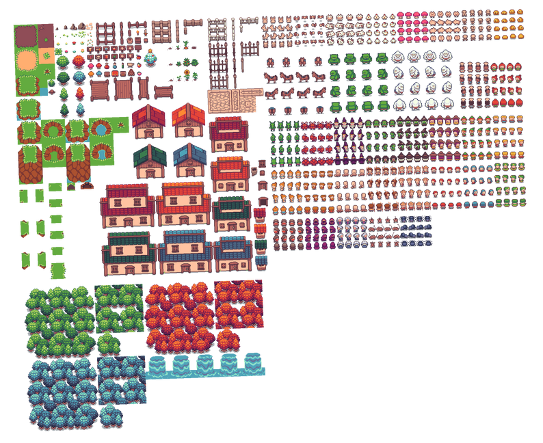 RPG asset pack by Franuka
