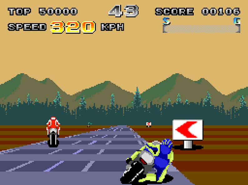 Bikers (zx Spectrum Next) By Cavern Games