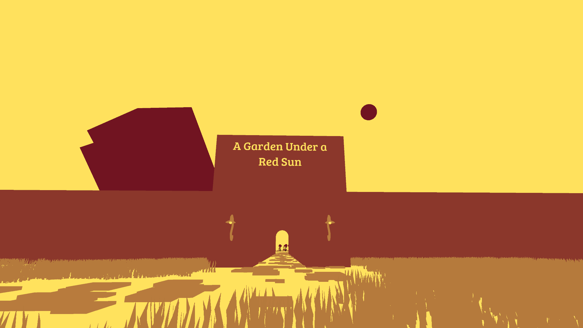 Cover image for A Garden Under a Red Sun