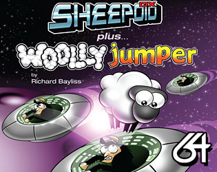 Cover image for Sheepoid DX + Woolly Jumper (C64) [FREE]