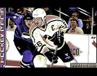 Cover image for Hockey Mania (C64)
