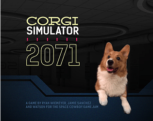 Corgi Simulator 2071 by CorgiSim, SpaceDragon, Hats for SPACE COWBOY JAM 