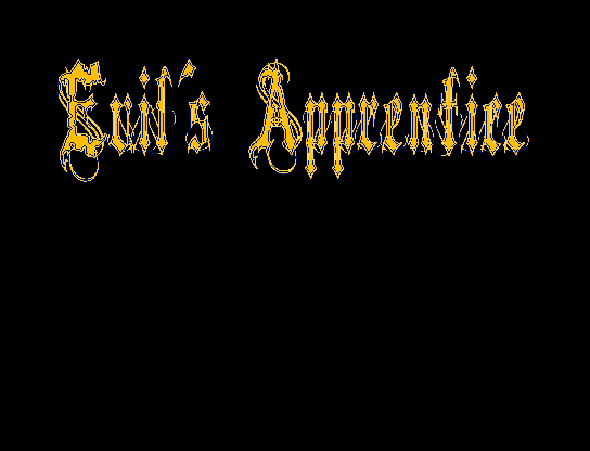 Evil's Apprentice