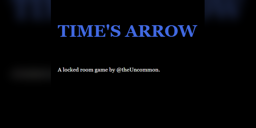 Cover image for Time's Arrow