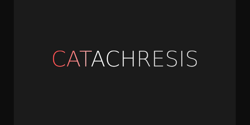 Cover image for Catachresis