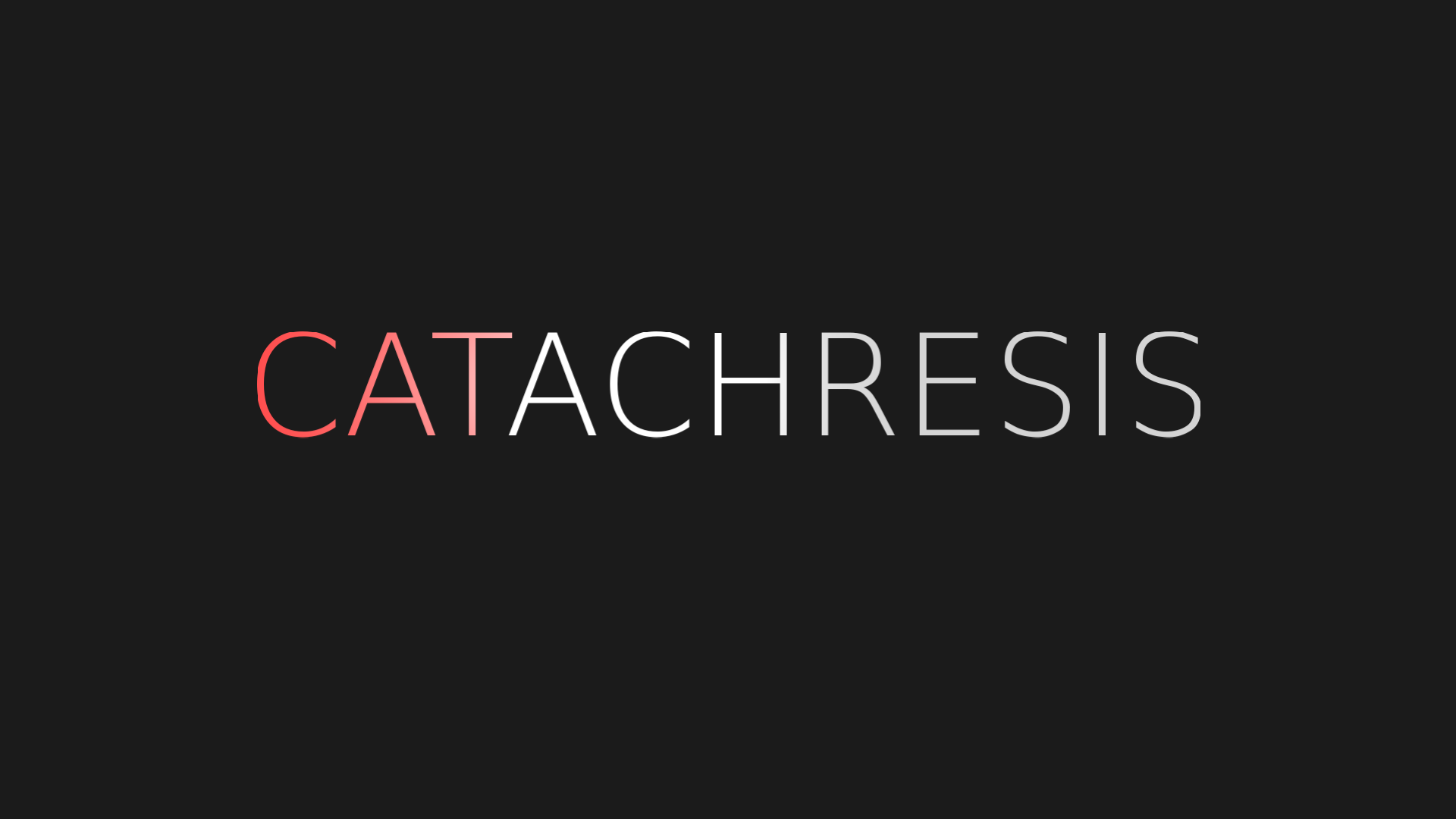 Cover image for Catachresis