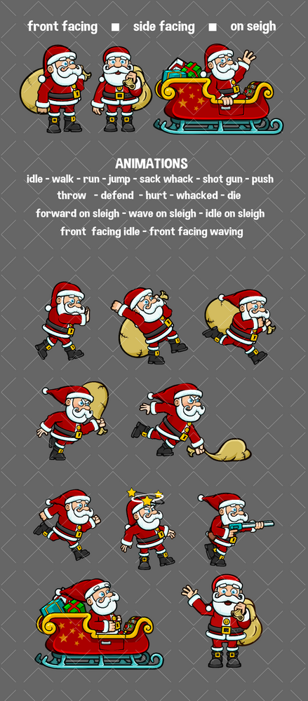 Santa Claus by Robert Brooks - gamedeveloperstudio.com