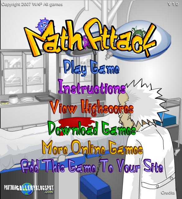 Cover image for Math Attack By Portman