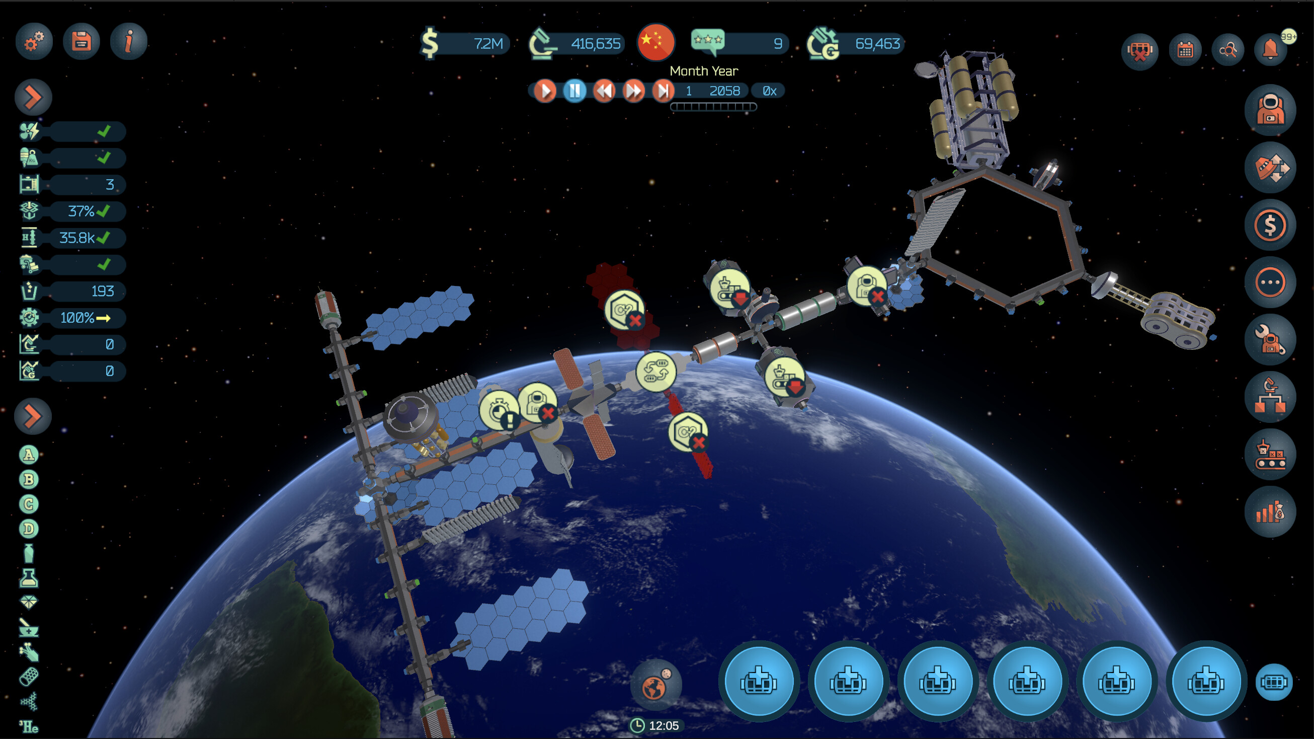 Screenshot 2 for Space Station Designer (Deprecated Playable Alpha)