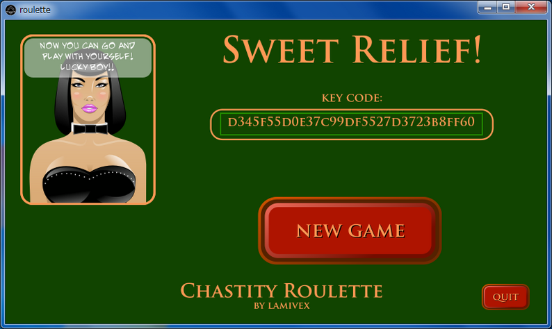 Chastity Roulette (Evaluation Version) by lamivex.