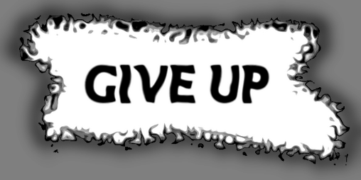 Cover image for Give Up