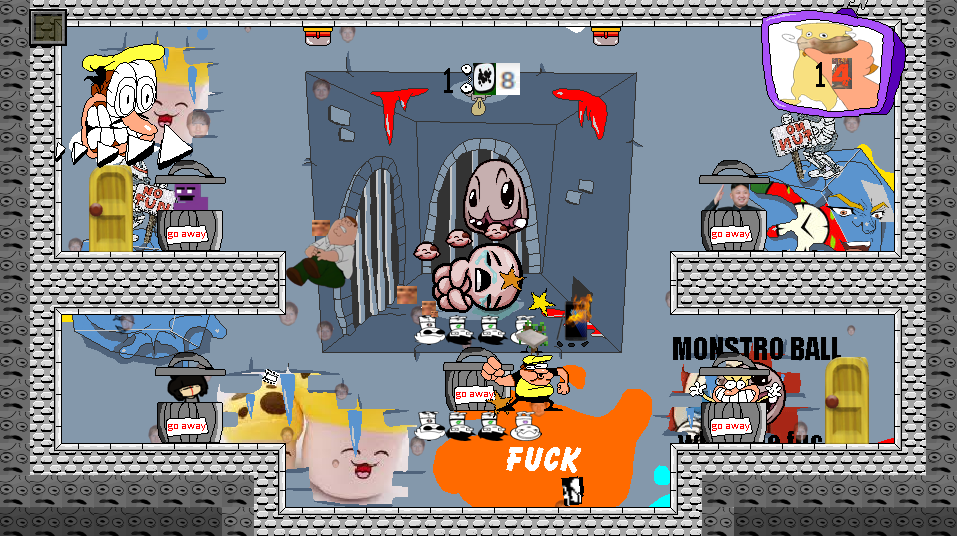 Pizza Tower Xmas Break REPAINTED by Maxfecteau