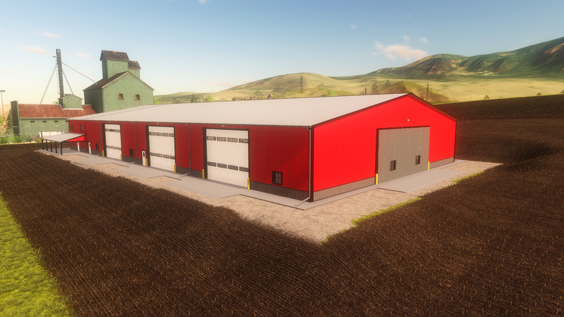 FS 19 120x225 Grey Red Shop by TrailerParkFarms