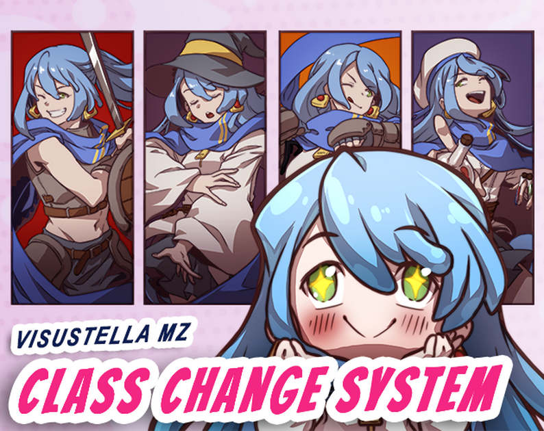 Class Change System plugin for RPG Maker MZ by VisuStellaMZ