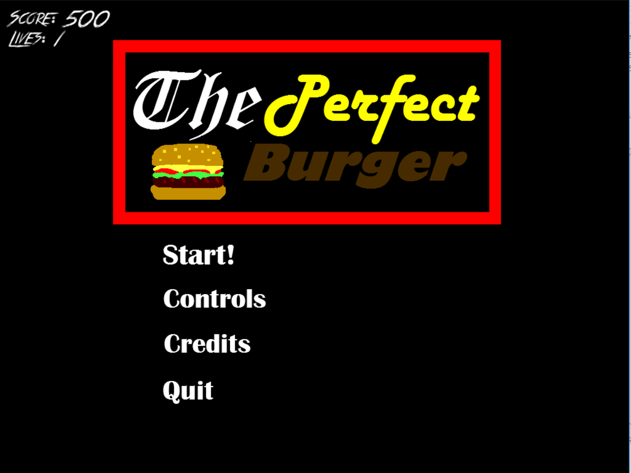 The Perfect Burger